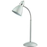 фото Настольная лампа Odeon Light Mansy 2411/1T белый металлик E27 60W 220V