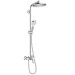фото Стойка душевая Hansgrohe Crometta S Showerpipe 1jet 27269000 со смесителем