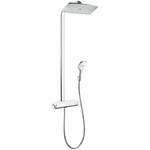 фото Душевая стойка Hansgrohe Raindance Select E 360 EcoSmart 27286400 белый/хром