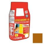 фото Затирка цементная для швов Litokol Litochrom 1-6 C.90 красно-коричневая 2 кг