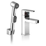 фото Смеситель для умывальника Ravak Chrome-CR 112.00 с гигиеническим душем
