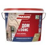 фото Краска акриловая Parade Classic W4 Дом & Офис интерьерная основа А 9 л
