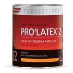 фото Краска латексная Parade Professional E2 Pro Latex2 интерьерная глубокоматовая основа А 0,9 л