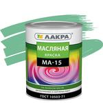 фото Краска масляная Лакра МА-15 салатовая 0,9 кг