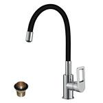 фото Смеситель для кухни Rossinka Z35-35U-Black