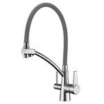 фото Смеситель для кухни Lemark Comfort LM3070C-Gray
