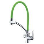 фото Смеситель для кухни Lemark Comfort LM3070C-Green