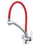 фото Смеситель для кухни Lemark Comfort LM3070C-Red