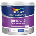 фото Краска для стен и потолков Dulux Professional Bindo 2 белоснежная глубокоматовая 2,5 л