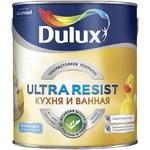фото Краска Dulux Ultra Resist для кухни и ванной BW полуматовая 1 л