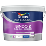фото Краска для стен и потолков Dulux Professional Bindo 2 белоснежная глубокоматовая 9 л