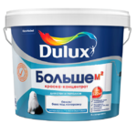 фото Краска-концентрат для стен и потолка Dulux Больше м2 база BW глубокоматовая 2,5 л