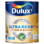 фото Краска Dulux Ultra Resist для кухни и ванной база BС матовая 0,9 л