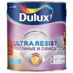 фото Краска Dulux Ultra Resist для гостиной и офиса база BW матовая 2,5 л