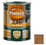 фото Пропитка для древесины Pinotex Ultra Тик 1 л