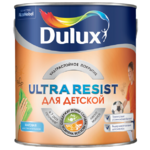 фото Краска Dulux Ultra Resist для детской база BC матовая 2,25 л