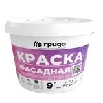 фото Краска фасадная Грида Фасад экстремально стойкая прозрачная база С 12 кг