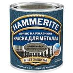 фото Краска по ржавчине Hammerite молотковая серебристо-серая 5 л
