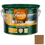 фото Пропитка для древесины Pinotex Ultra Тик 9 л