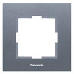 фото Рамка одноместная Panasonic Karre Plus WKTF08012DG-RES темно-серая