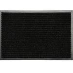 фото Коврик влаговпитывающий Double Stripe Doormat черный 800х1200 мм