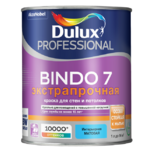 фото Краска для стен и потолков Dulux Professional Bindo 7 экстрапрочная база BW матовая 1 л