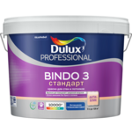 фото Краска для стен и потолков Dulux Professional Bindo 3 база BC глубокоматовая 9 л