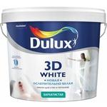 фото Краска Dulux 3D White для стен и потолков на основе мрамора ослепительно белая бархатистая 2,5 л