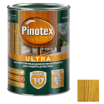 фото Пропитка для древесины Pinotex Ultra Калужница 1 л