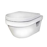 фото Унитаз подвесной Gustavsberg Hygienic Flush WWC 5G84HR01 с сидением с механизмом плавного закрывания