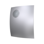 фото Вентилятор осевой вытяжной Parus 4C gray metal диаметр 100 мм