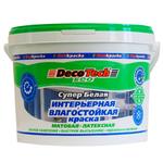фото Краска интерьерная влагостойкая DecoTech Eco 14кг
