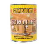 фото Краска акрилатная латексная Symphony Euro-Life A 0,9 л