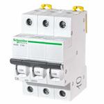 фото Автоматический выключатель Schneider Electric Acti9 iK60 3п C 6А 6кА