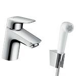 фото Смеситель с гигиеническим душем Hansgrohe Logis 71290000