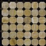фото Мозаика из оникса и мрамора Natural Octagon M073+M076-BP