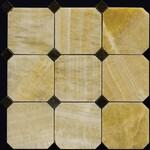 фото Мозаика из оникса и мрамора Natural Octagon M073+M076-BP10