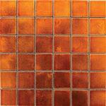 фото Мозаика из мрамора Skalini Mercury MRC Orange-3