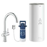 фото Смеситель для кухни Grohe Red Duo New 30079001 с водонагревателем