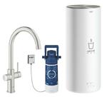 фото Смеситель для кухни Grohe Red Duo New 30079DC1 с водонагревателем