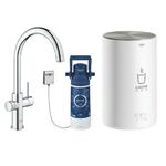 фото Смеситель для кухни Grohe Red Duo New 30083001 с водонагревателем