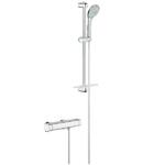 фото Душевой комплект Grohe Grohtherm 2000 New 34195001 с гарнитуром Euphoria Massage