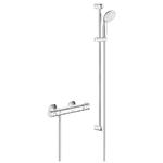 фото Душевой комплект Grohe Grohtherm 800 34566001 со штангой 900 мм