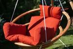 Фото №7 Подвесное деревянное кресло качели с подушками - комплект МАЙЯ SET