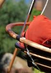 Фото №8 Подвесное деревянное кресло качели с подушками - комплект МАЙЯ SET