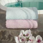 фото Набор полотенец BB Towels Цвет: White Blue & Lilac (100х160 см - 2 шт)