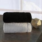 фото Набор полотенец BB Towels Цвет: Charcoal Black & Clear White (100х160 см - 2 шт)