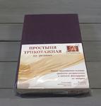 фото Простыня на резинке Jehovah Цвет: Баклажан (180х200)