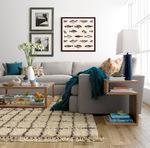 фото Картина Fishes In Geometrics (79х79 см)