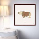 фото Картина Rhino (79х79 см)
